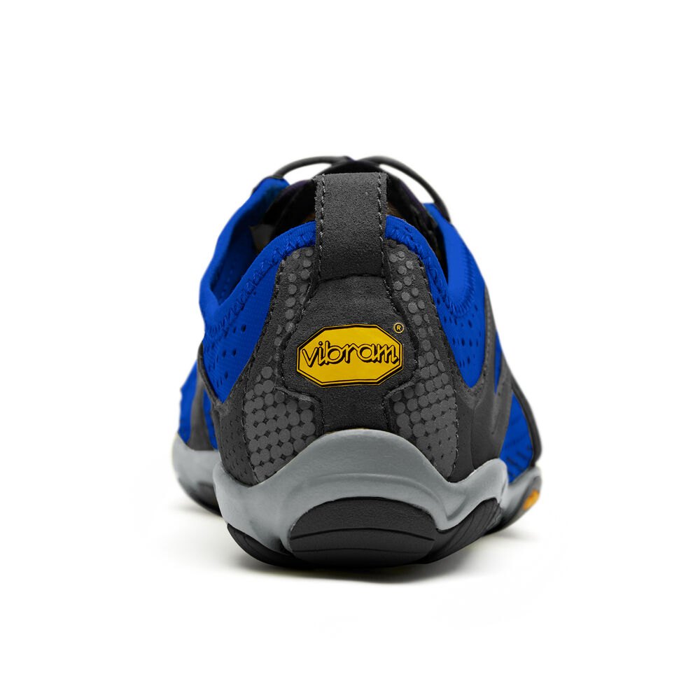 Vibram FiveFingers Heren V-Run - Hardloopschoenen Blauw/Zwart - 584390KVN